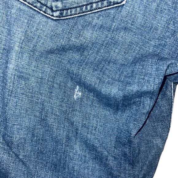 Rag & Bone Dre Low-Rise Slim Boyfriend Sapphire Denim Jeans FLAW sz 27 - Picture 8 of 10